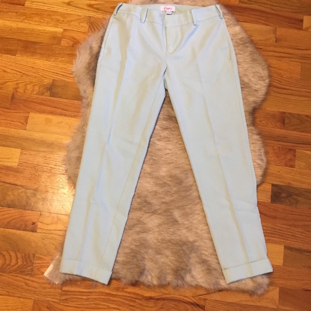 Candie’s Brand Light Blue Crop Dress Pant Sz1